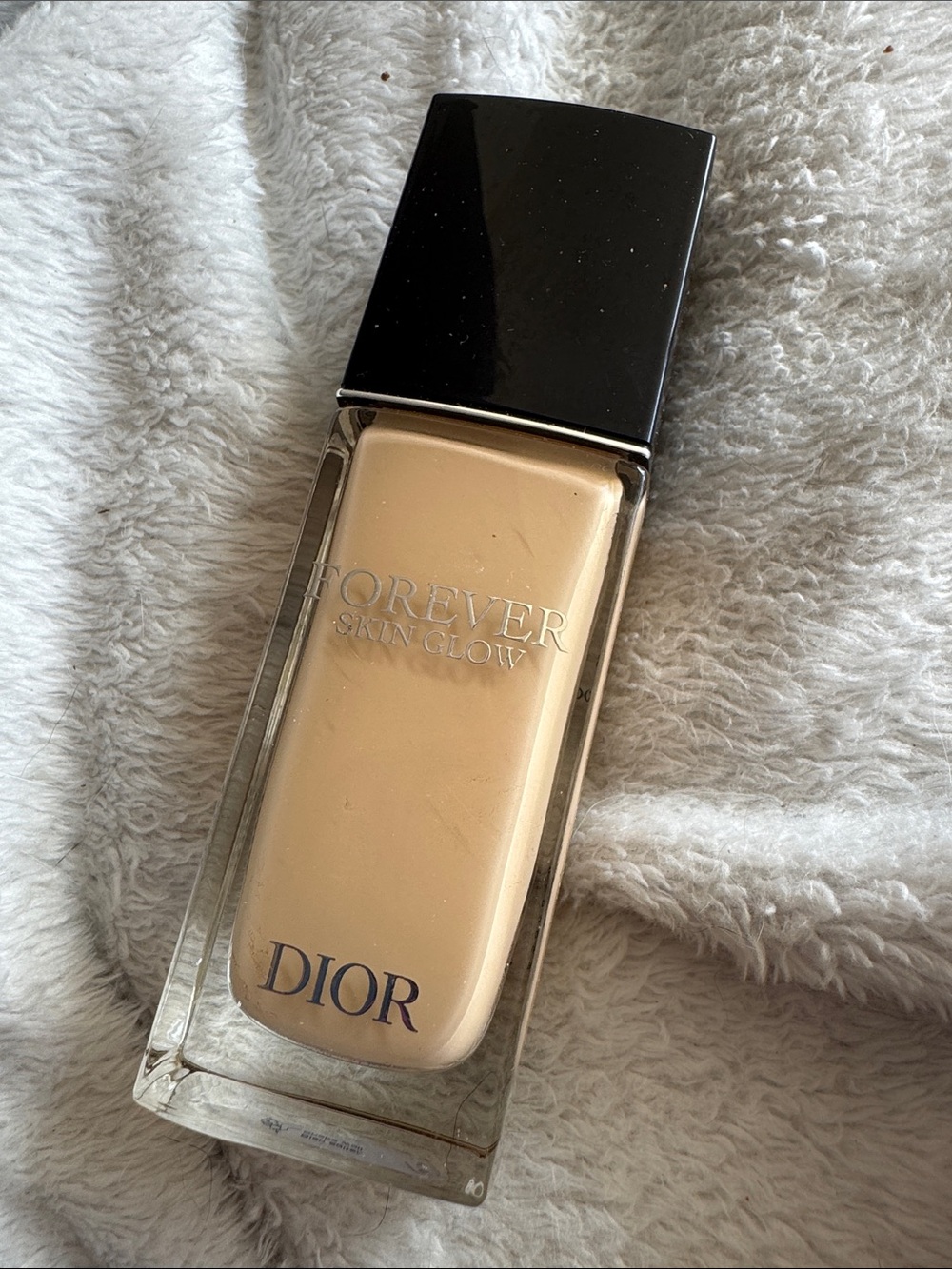 Dior Forever Skin Glow Liquid Foundation - 1W  *read notes*